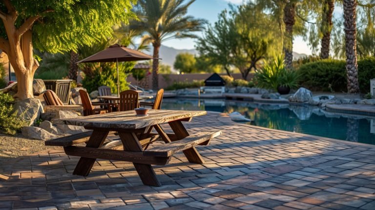 outdoor living trends on pool and backyard