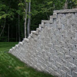 RidgeRock II segmental retaining wall installed by Smarter Scapes in Nashville TN
