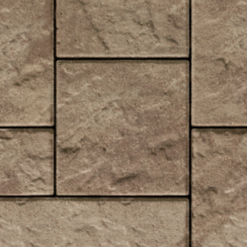 Techo-Bloc Venetian carved-stone-look step overlay installed by Smarter Scapes in Nashville TN