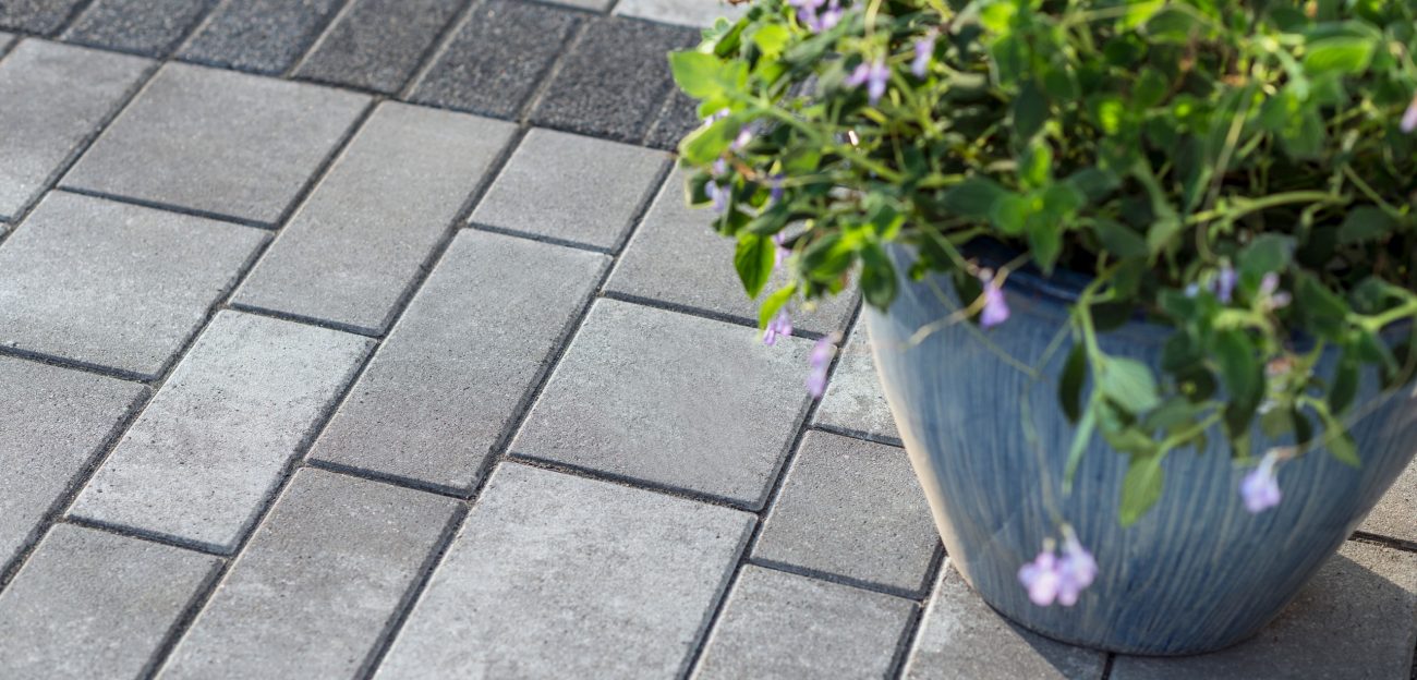 Unilock Artline linear paver driveway installed by Smarter Scapes in Nashville TN