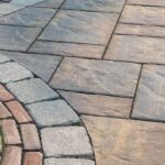 Unilock Beacon Hill Flagstone paver patio installed by Smarter Scapes in Nashville TN - Sierra color option