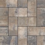 Unilock Eco-Priora permeable paver driveway installed by Smarter Scapes in Nashville TN - Fossil color option