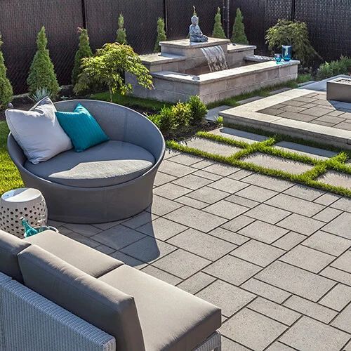 Techo-Bloc Blu 60 Smooth modular paver slabs