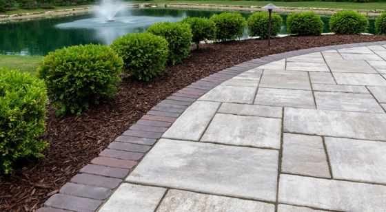 Unilock Beacon Hill Flagstone textured paver